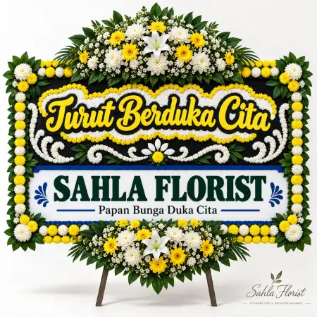 Papan Bunga Duka Cikarang